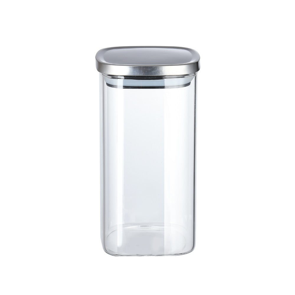 Classic Borosilicate Square Jar 750 ML / 1000 ML - 1 PC