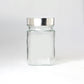 Cube Square Jar  300 Ml - Set Of 3 Pcs