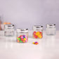 Creative Round Jar 120Ml - Set Of 4 Pcs