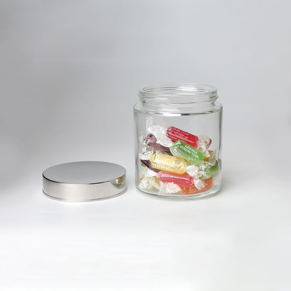 Creative Round Jar 300 Ml - Set Of 3 Pcs