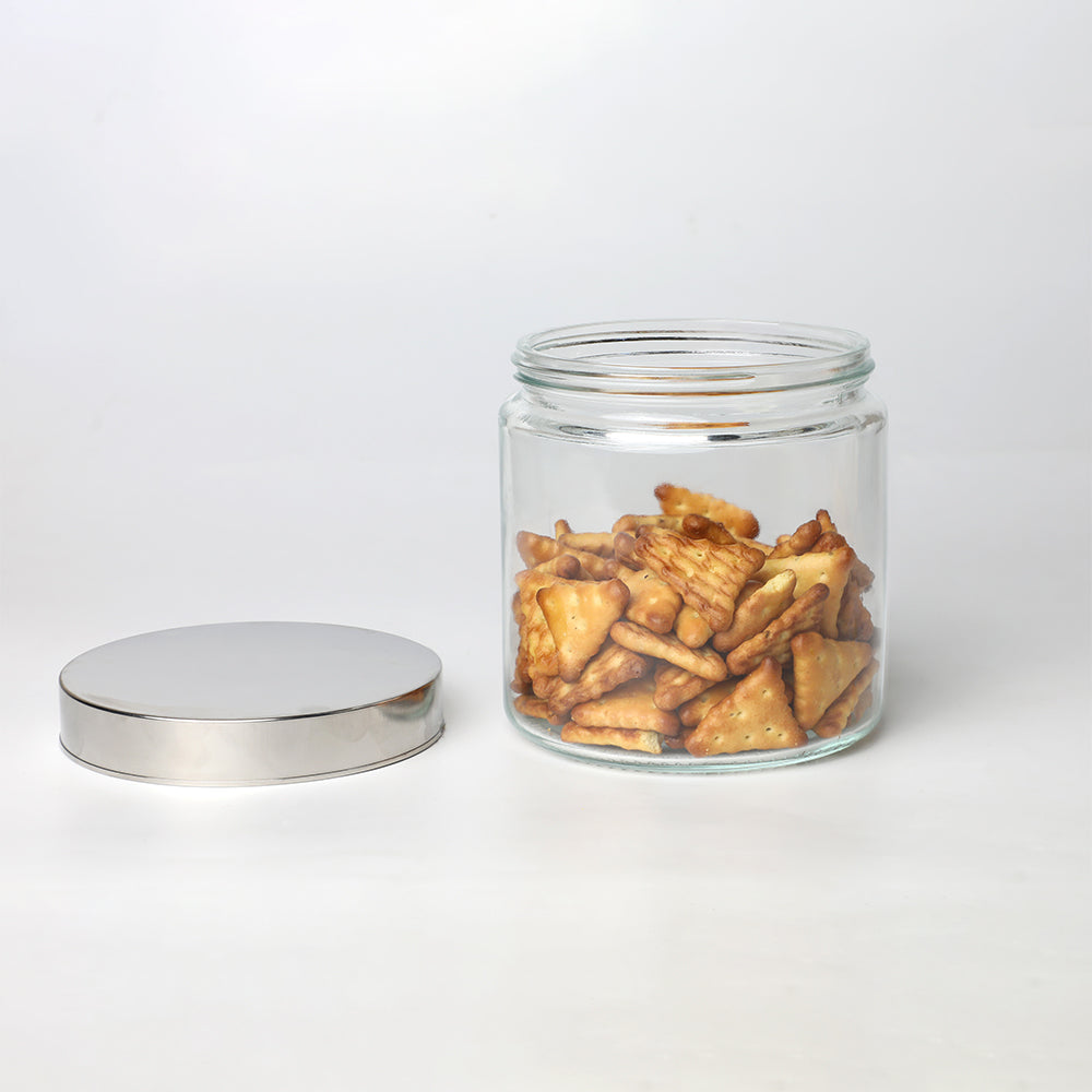 Creative Round Jar 500 Ml - Set Of 1 Pc