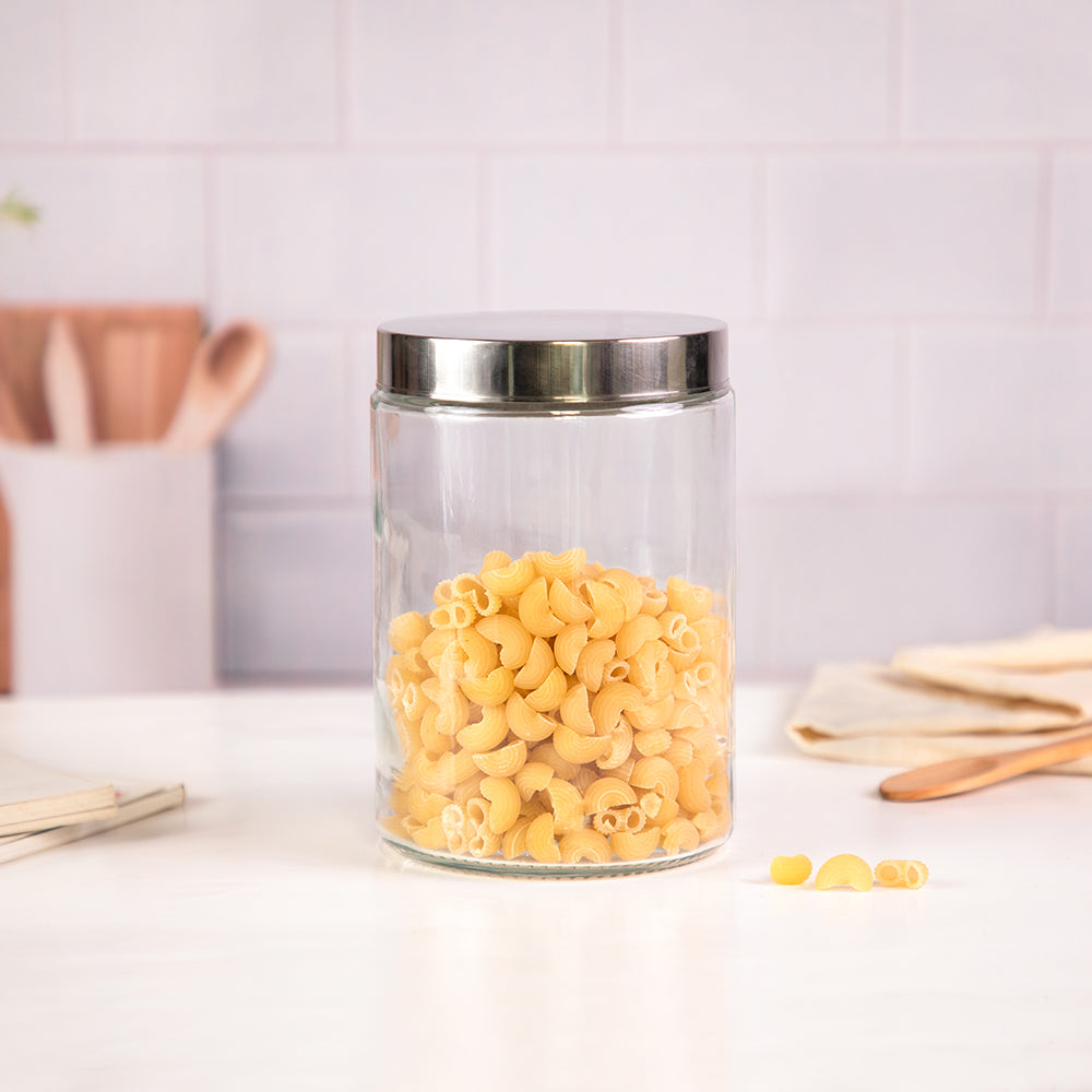 Creative Round Jar 1 L - Set Of 1 Pc