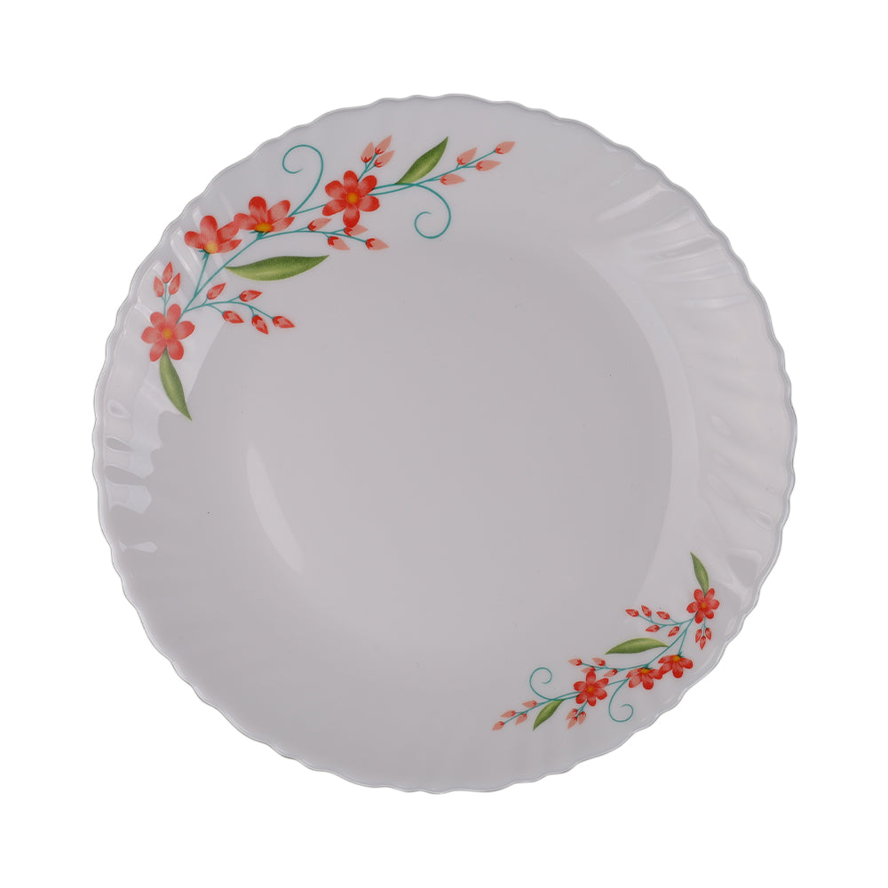 Woven Feston Shape Dinner Plate - 10.75" Set of 1 PC