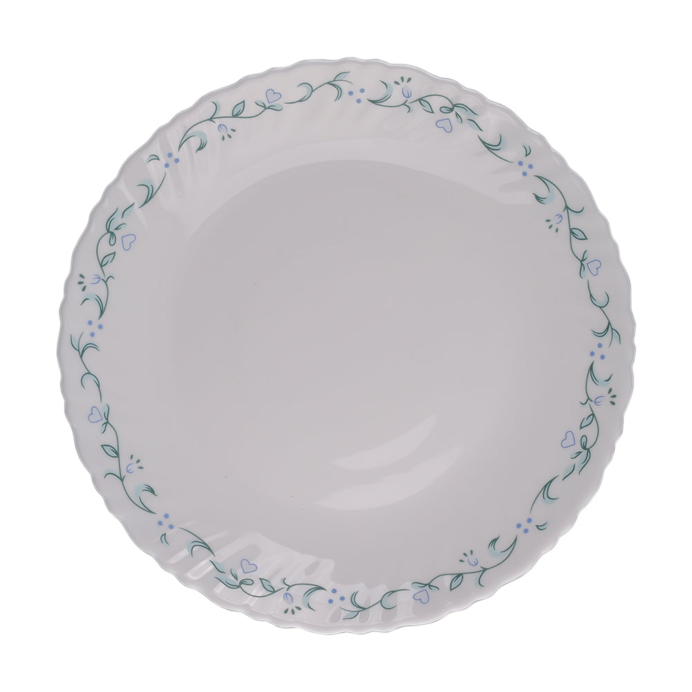 Moonstone Feston Shape Dinner Plate 10.75" Set of 1 Pc