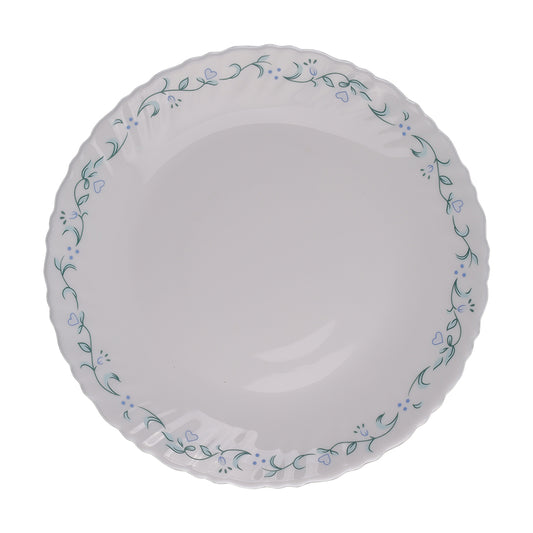 Moonstone Feston Shape Dinner Plate 10.75" Set of 1 Pc