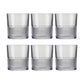 Bangkok Whisky Glass 330 Ml - Set  Of 6 Pcs