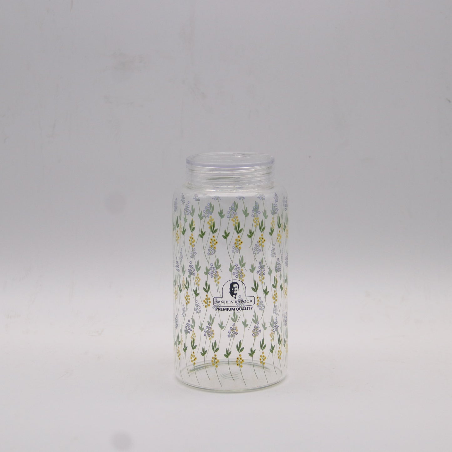 Autumn Borosilicate Jar With Lid 750 Ml - Set Of 1 Pc