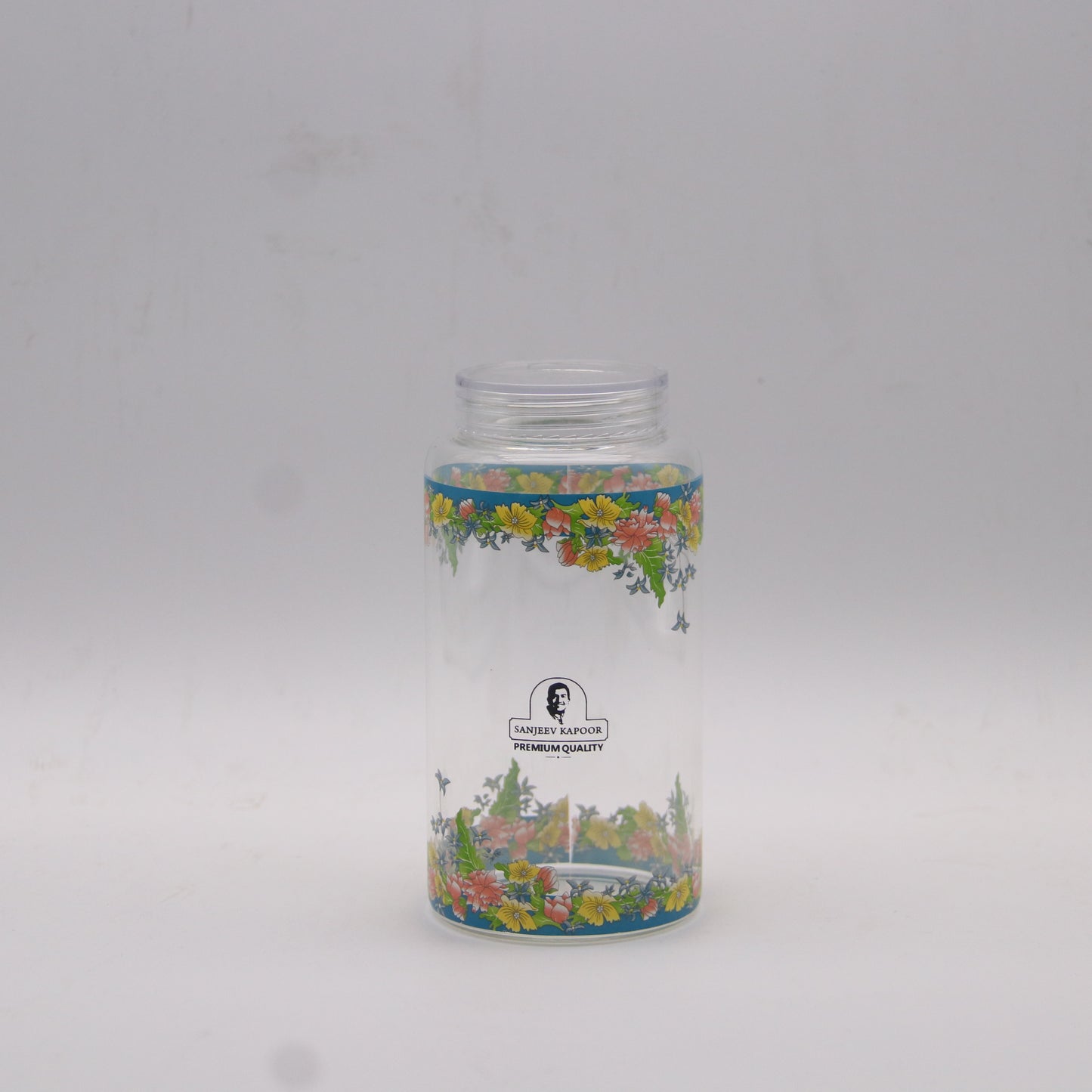 Greenly Borosilicate Jar With Lid 750 Ml - Set Of 1 Pc