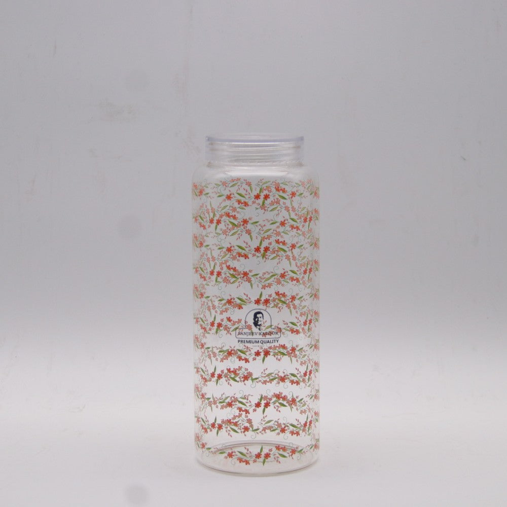 Woven Borosilicate Jar With Lid 1 L - Set Of 1 Pc