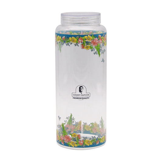 Greenly Borosilicate Jar With Lid 1 L - Set Of 1 Pc