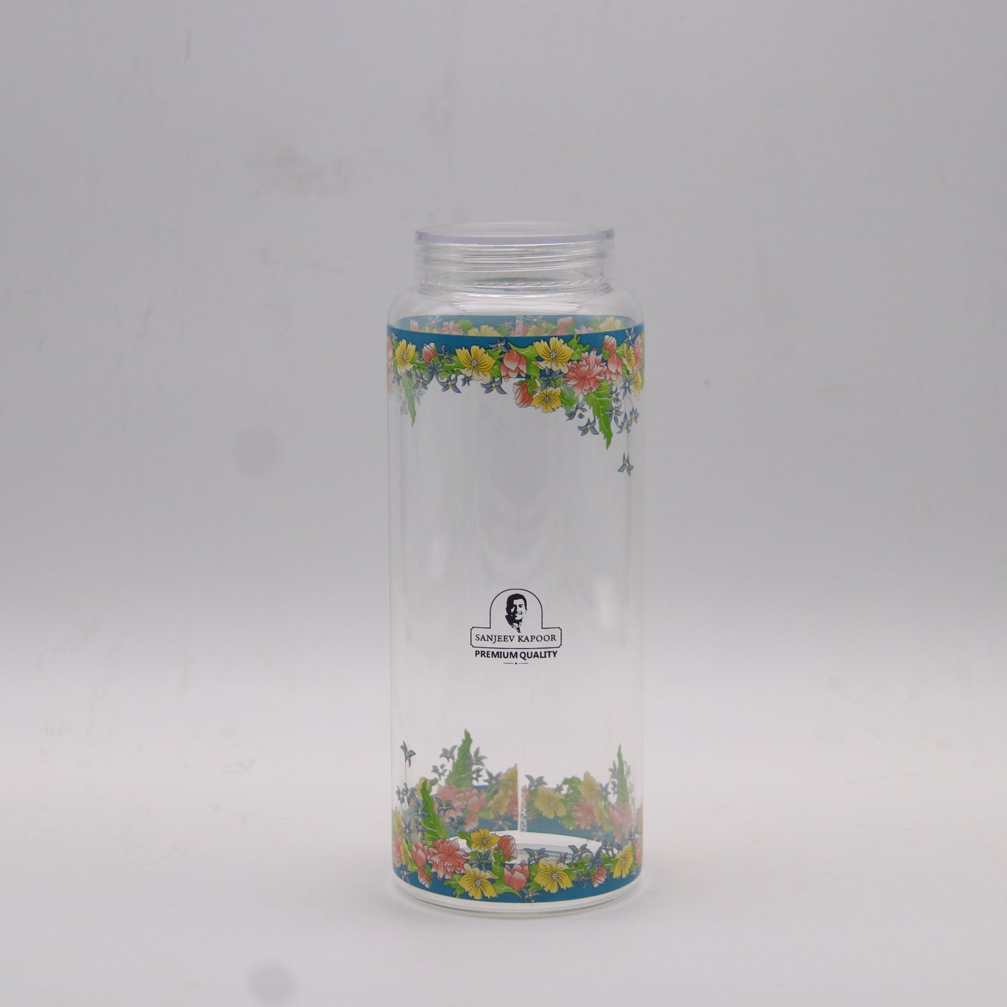 Greenly Borosilicate Jar With Lid 1 L - Set Of 1 Pc