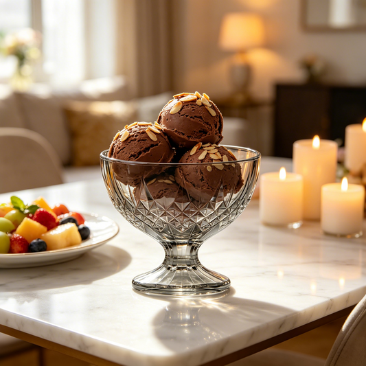 Arctic 210 ML Icecream Bowl - Grey - Set of 6 Pcs