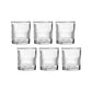 Sanjeev Kapoor - Lisbon Whiskey Glass 330 ml - Set of 6 Pc