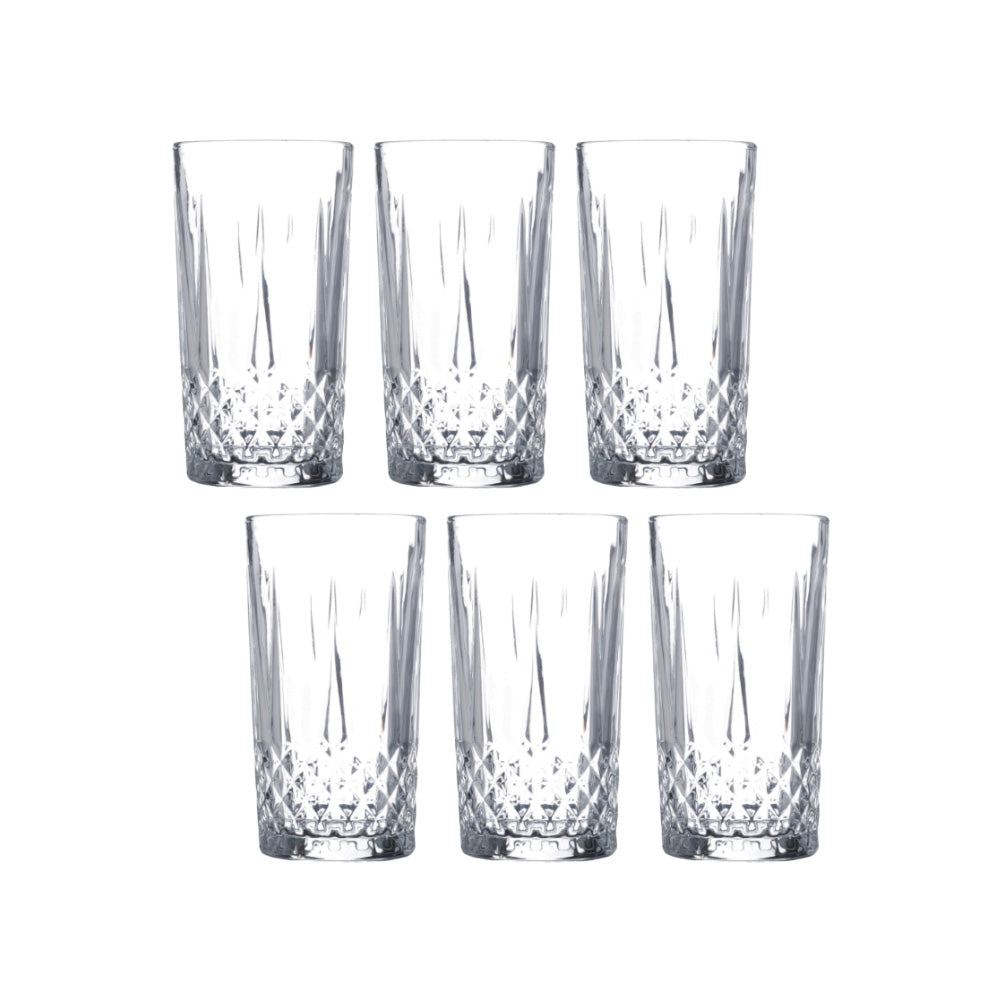 Sanjeev Kapoor - Paris Water Glass 290 ml - Set of 6 Pcs