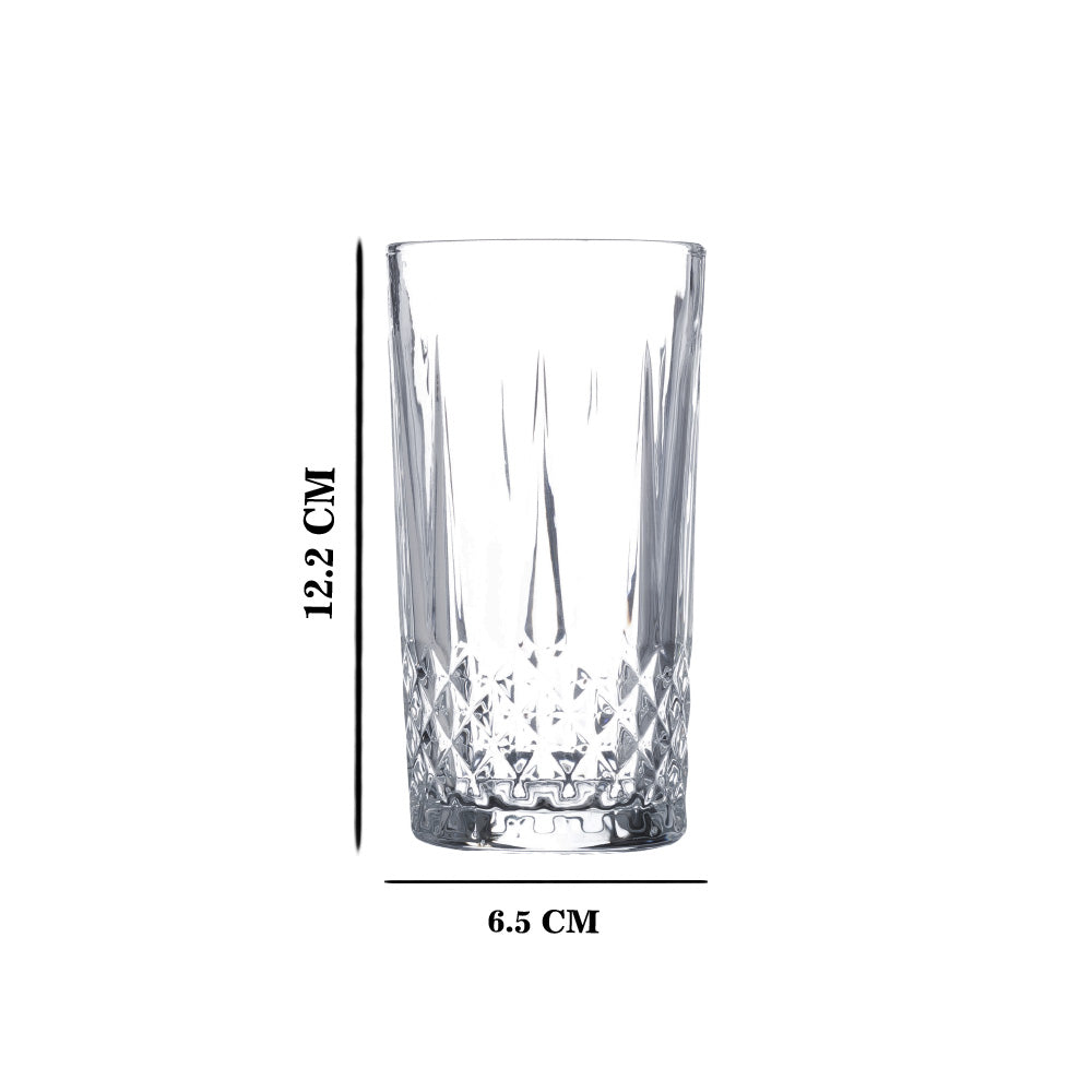 Sanjeev Kapoor - Paris Water Glass 290 ml - Set of 6 Pcs