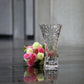 Carnation Crystal Vase