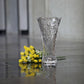 Sunflower Crystal Vase