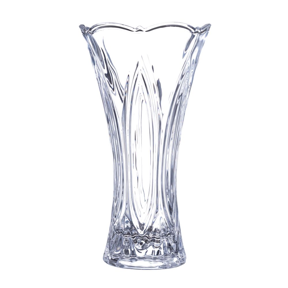 Lavender Crystal Vase