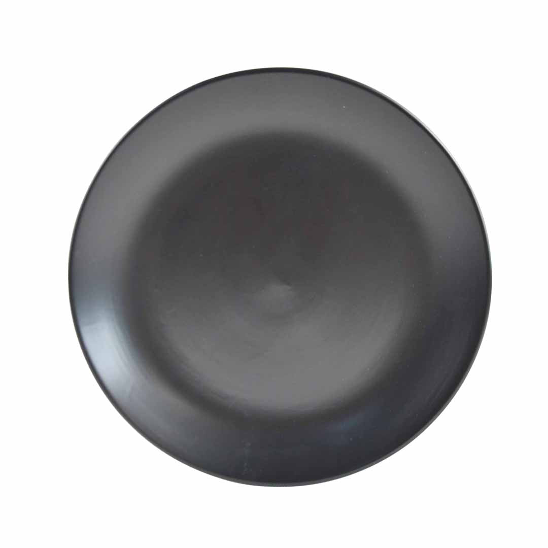 Sango Coupe Shape Dinner Plate 10.5" Set of 1 Pc - Black Matt