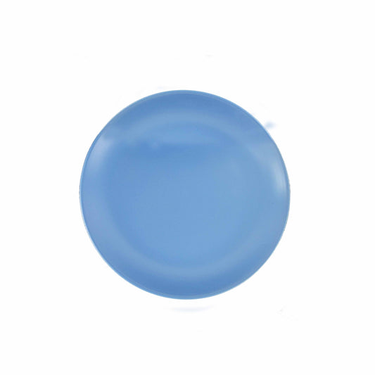 Sango Coupe Shape Quarter Plate 8" Set of 1 Pc - Blue Matt