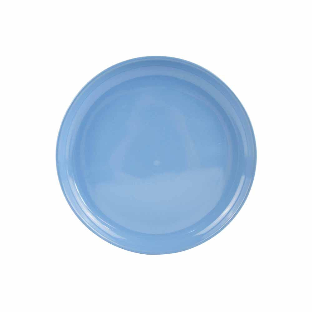 Zoro Straight Shape Dinner Plate 10.5" Set of 1 Pc - Blue Glossy