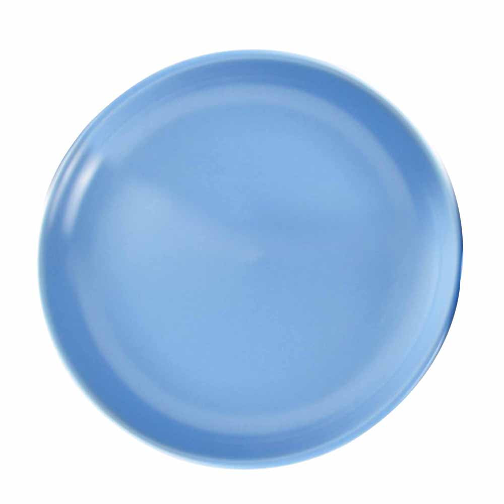 Zoro Straight Shape Dinner Plate 10.5" Set of 1 Pc - Blue Matt