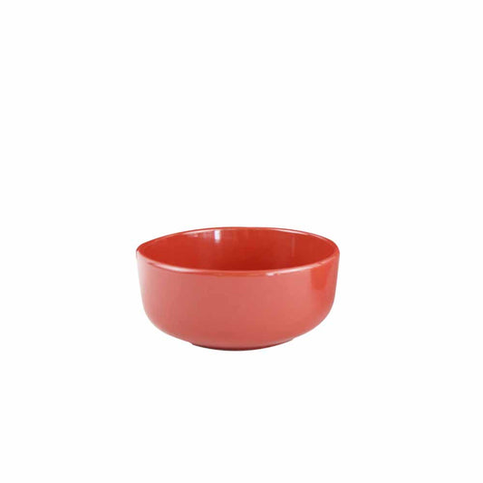 Zoro Straight Shape Serving Bowl 6.5" Set of 1 Pc - Red Glossy