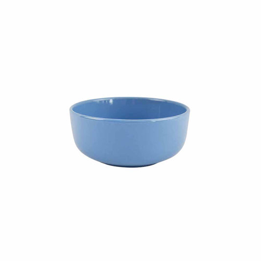 Zoro Straight Shape Serving Bowl 6.5" Set of 1 Pc - Blue Glossy