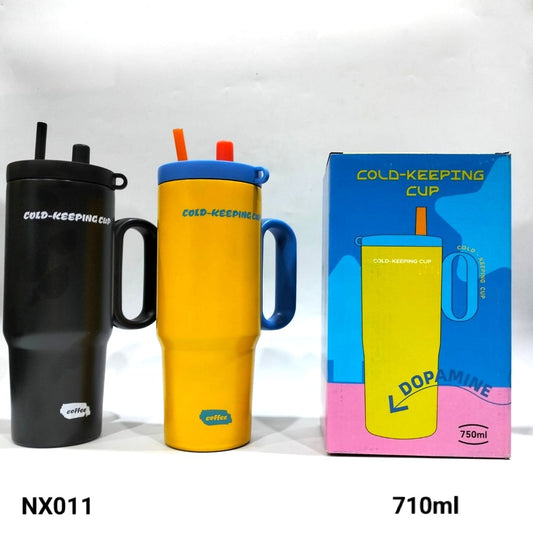 Double Wall Bottle 710 Ml – 1 Pc - Random Color