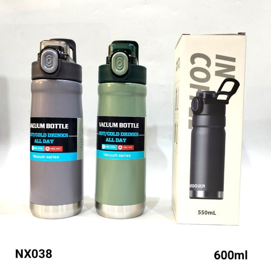 Double Wall Bottle 600 Ml – 1 Pc - Random Color