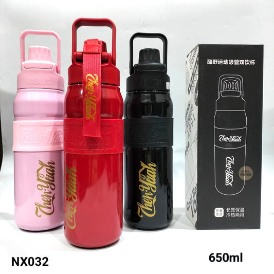Double Wall Bottle 650Ml – 1Pc - Random Color