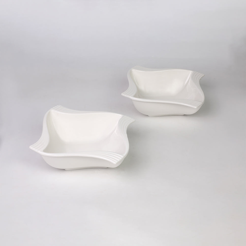 Bliss Salad Bowl 20x20x5 CM - Set of 2 Pcs