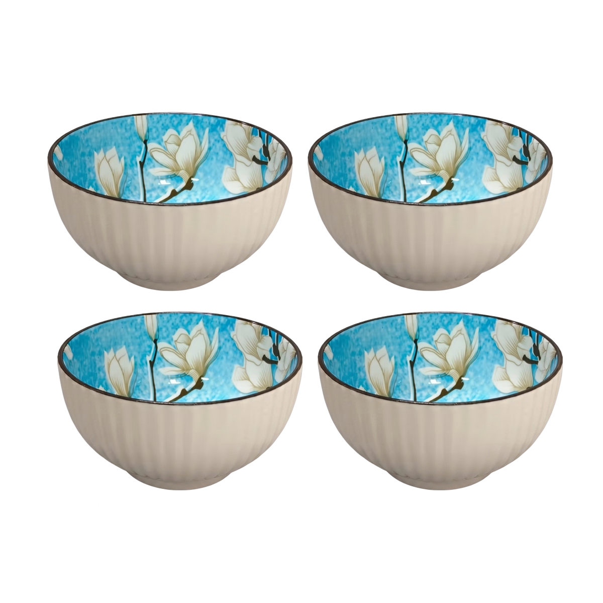 Vespar 5'' Bowl Set - Set Of 4 Pc