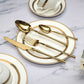 24 Pcs Premium Gold Collection Cutlery Set