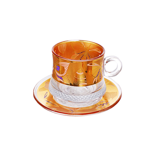 Yamasin - Premium Gold Collection Cup & Saucer 180 ml - Set of 12 Pcs