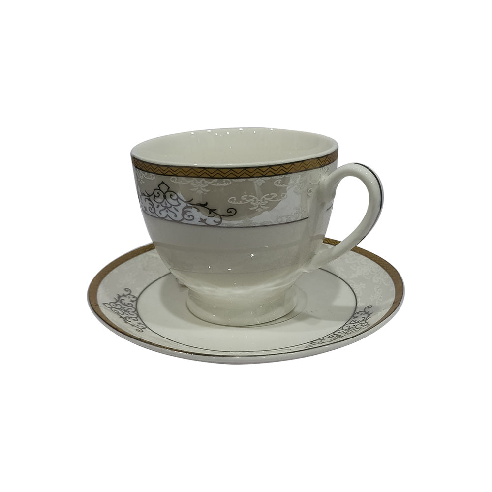 Cup & Saucer 160 ML - Set of 12 Pcs