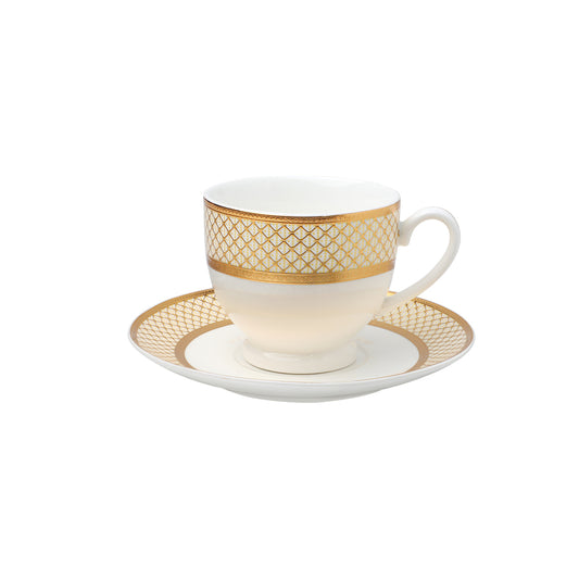 Cup & Saucer 160 ML - Set of 12 Pcs