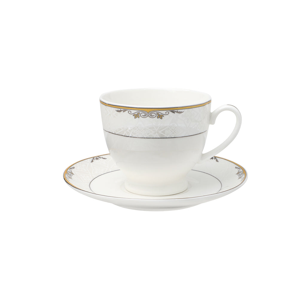 Cup & Saucer 160 ML - Set of 12 Pcs