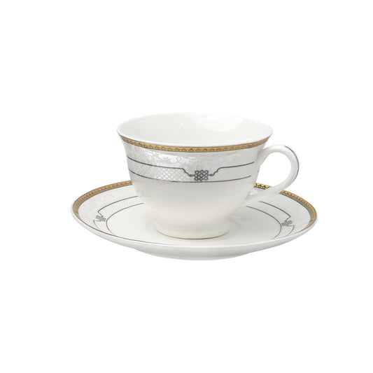 Cup & Saucer 160 ML - Set of 12 Pcs