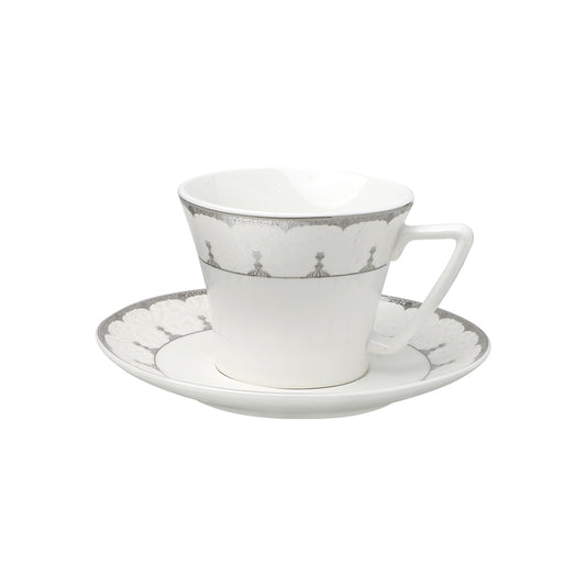 Cup & Saucer 160 ML - Set of 12 Pcs