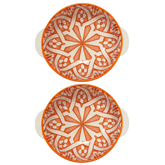 Orion 7'' Round Dish Set - Set Of 2 Pc