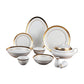 Round Bone China Dinner Set Set of 38 Pcs