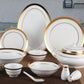 Round Bone China Dinner Set Set of 38 Pcs