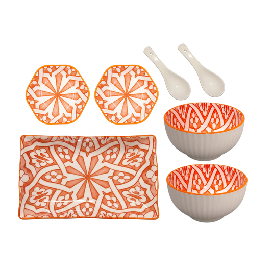 Orion Dinnerware Set - Set Of 7 Pc