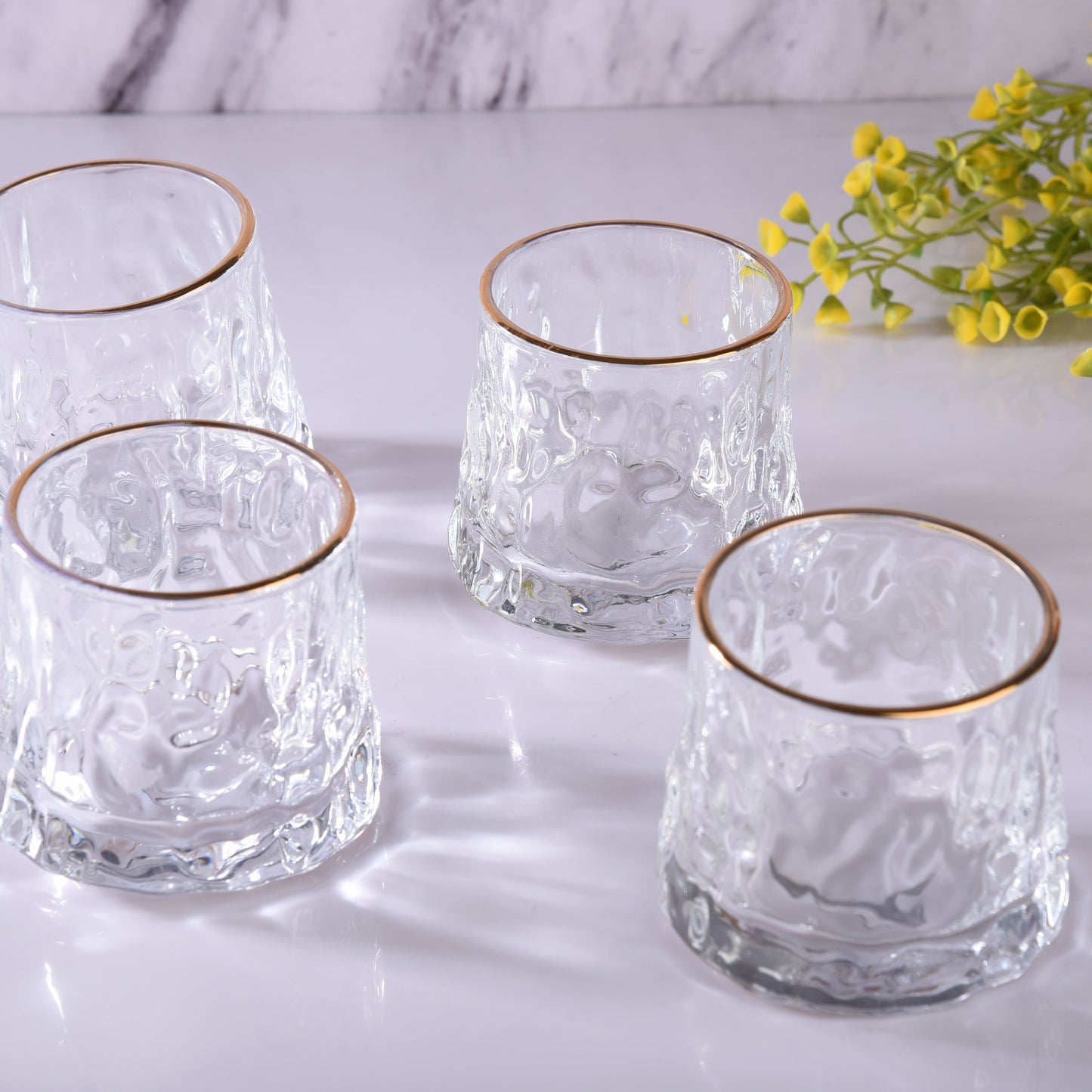 Yamasin - Crystal Rolling Juice Glass 165ml - Set of 6 Pcs