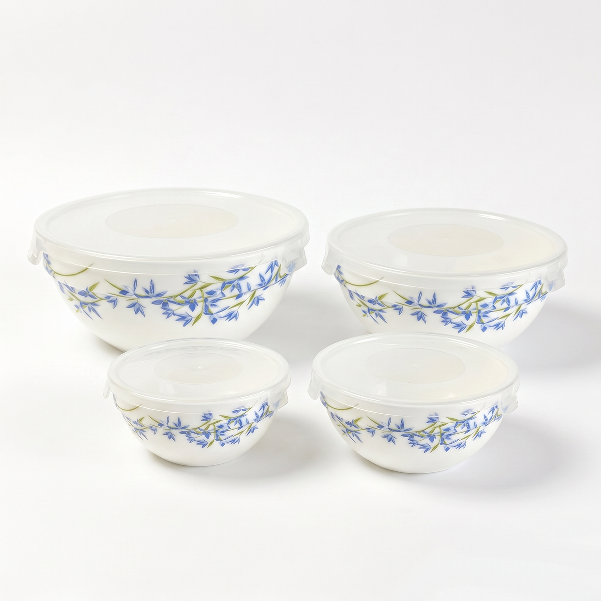 Autumn Opalware Casserole Set - Set Of 4 Pc