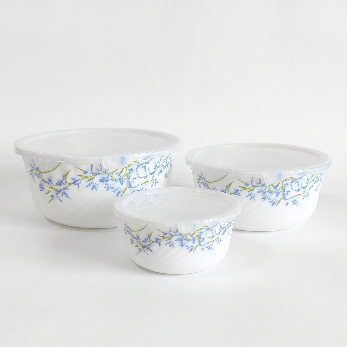 Autumn Opalware Casserole Set - Set of 3 Pc