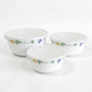 Clay Opalware Casserole Set - Set of 3 Pc