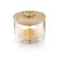 Borosilicate Airtight Jar 500 ML - Set of 1 PC with Gold Decal and Premium Knob