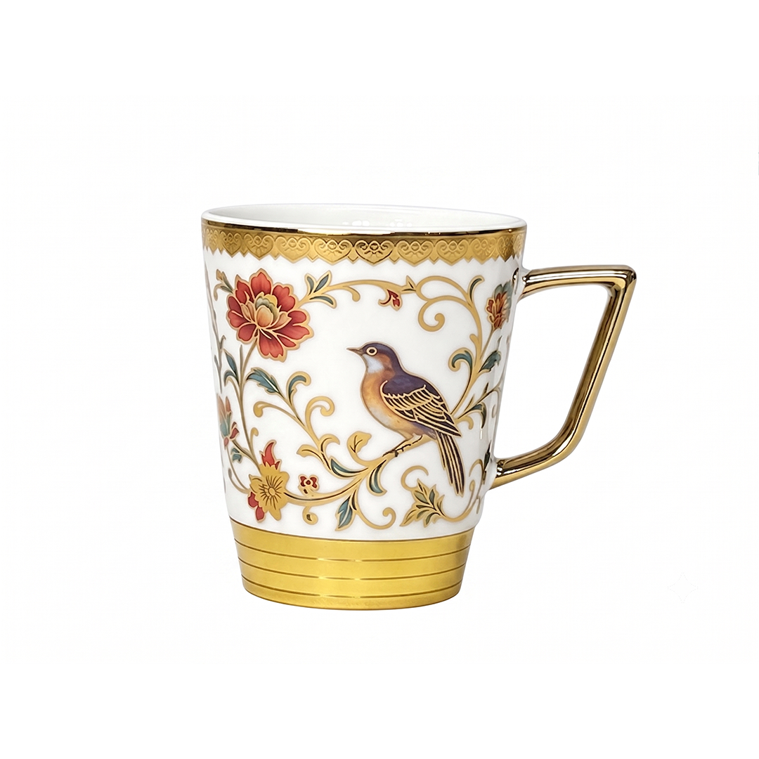 Premium Design Mug Set - 180 Ml - Set Of 6 Pcs